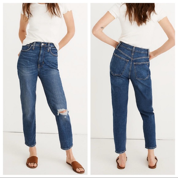 Madewell The Mom Jean Comfort Stretch Edition - Picture 1 of 7